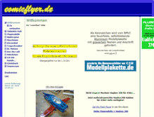 Tablet Screenshot of comicflyer.de